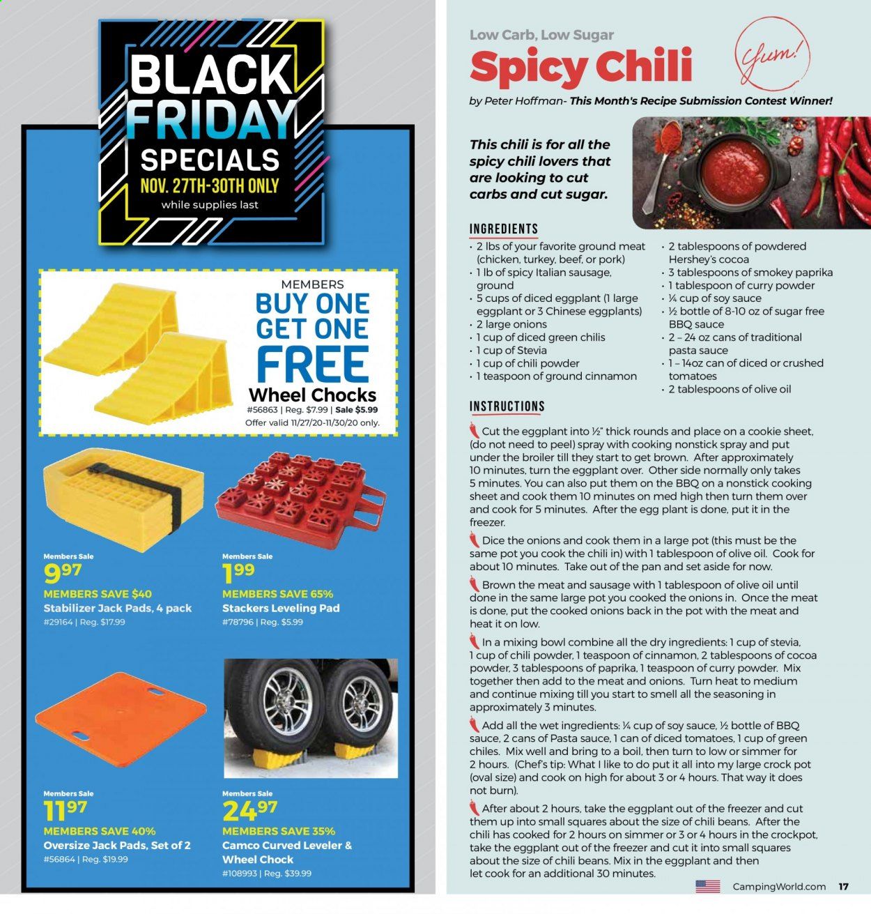 Camping World Weekly Ad Flyer November 23 to December 27