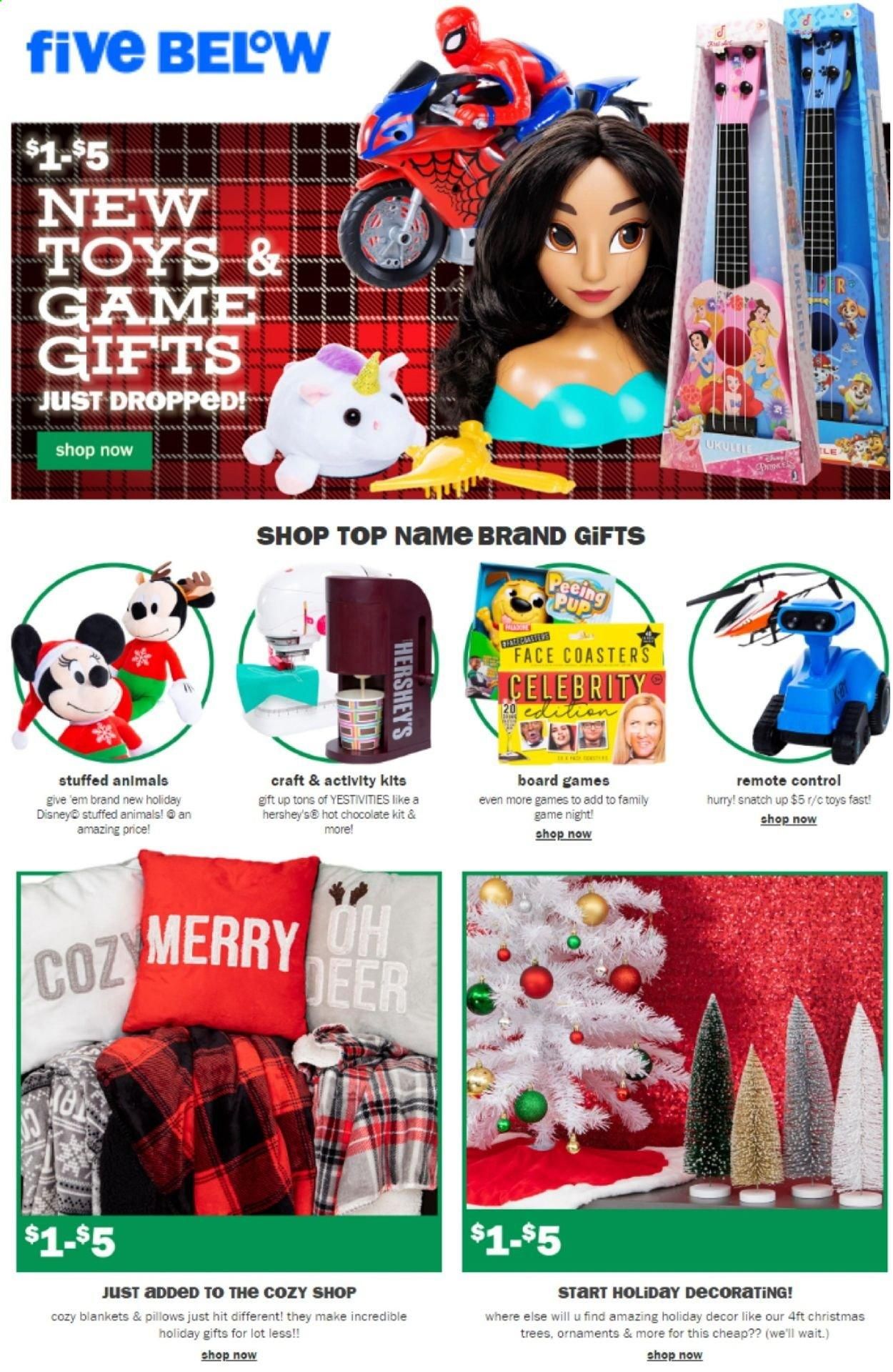 Five Below Weekly Ad Flyer November 24 to December 1