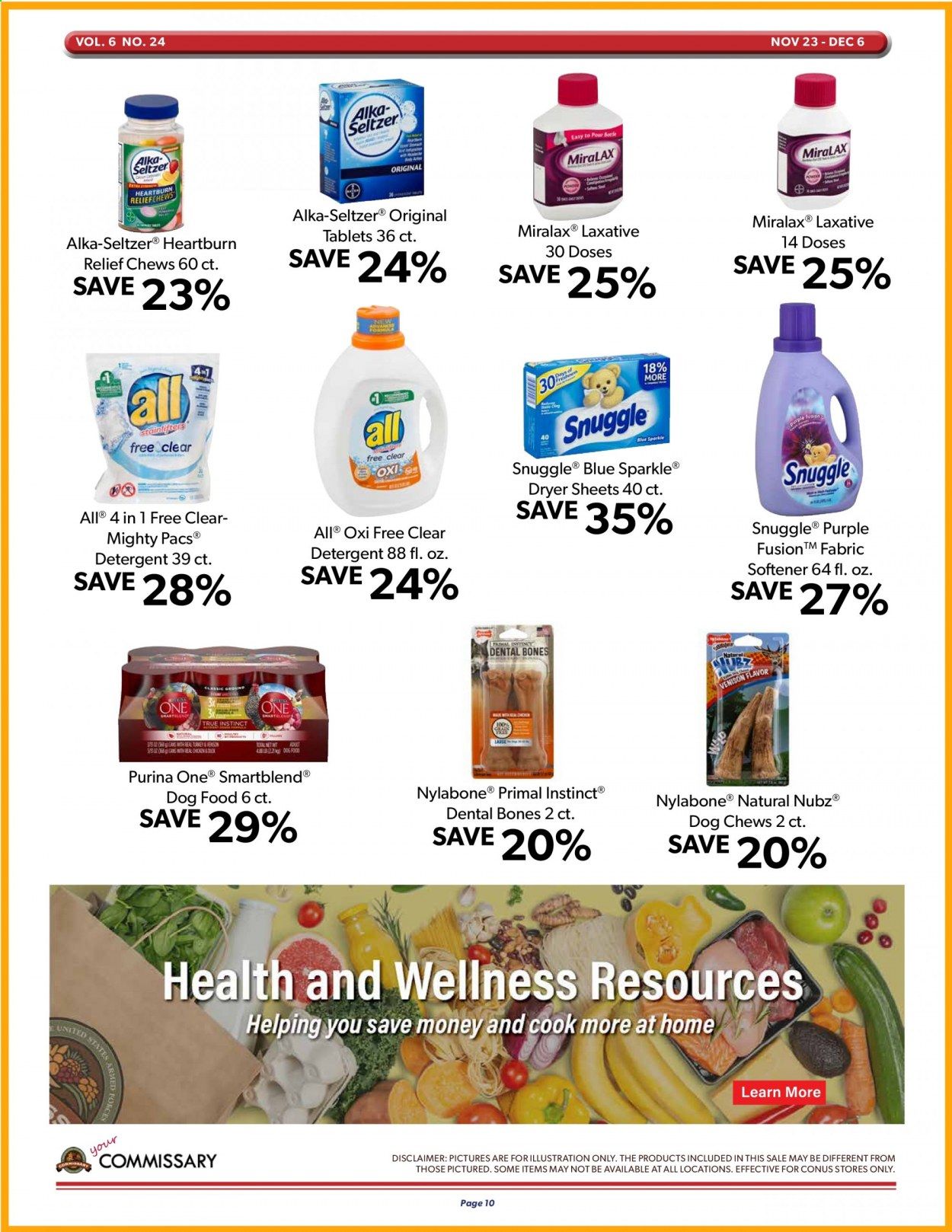 Commissary Weekly Ad Flyer November 23 to December 6
