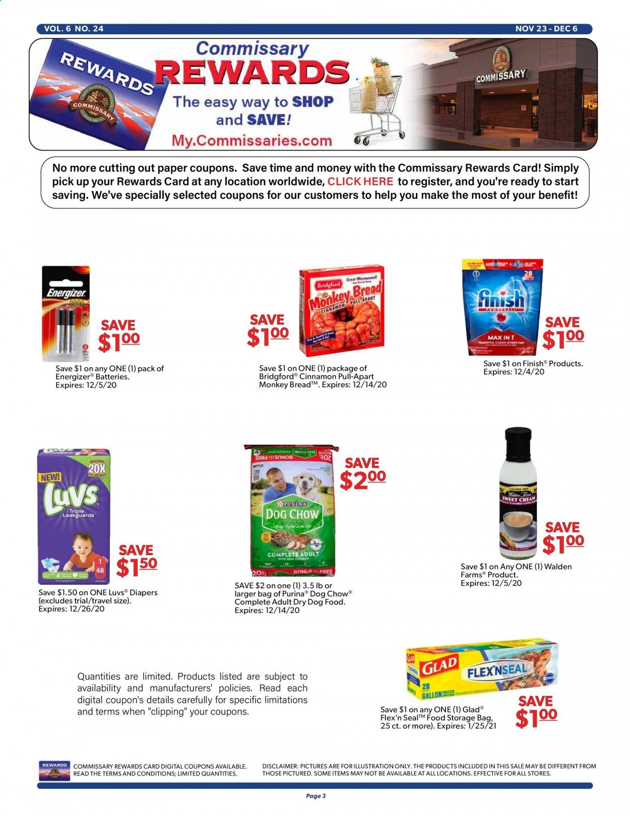 Commissary Weekly Ad Flyer November 23 to December 6