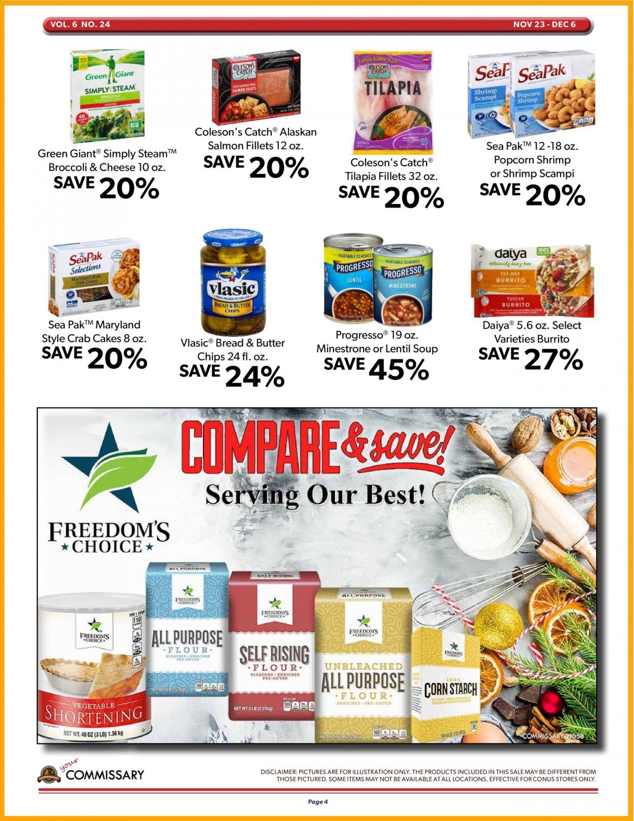 Commissary Weekly Ad Flyer November 23 to December 6