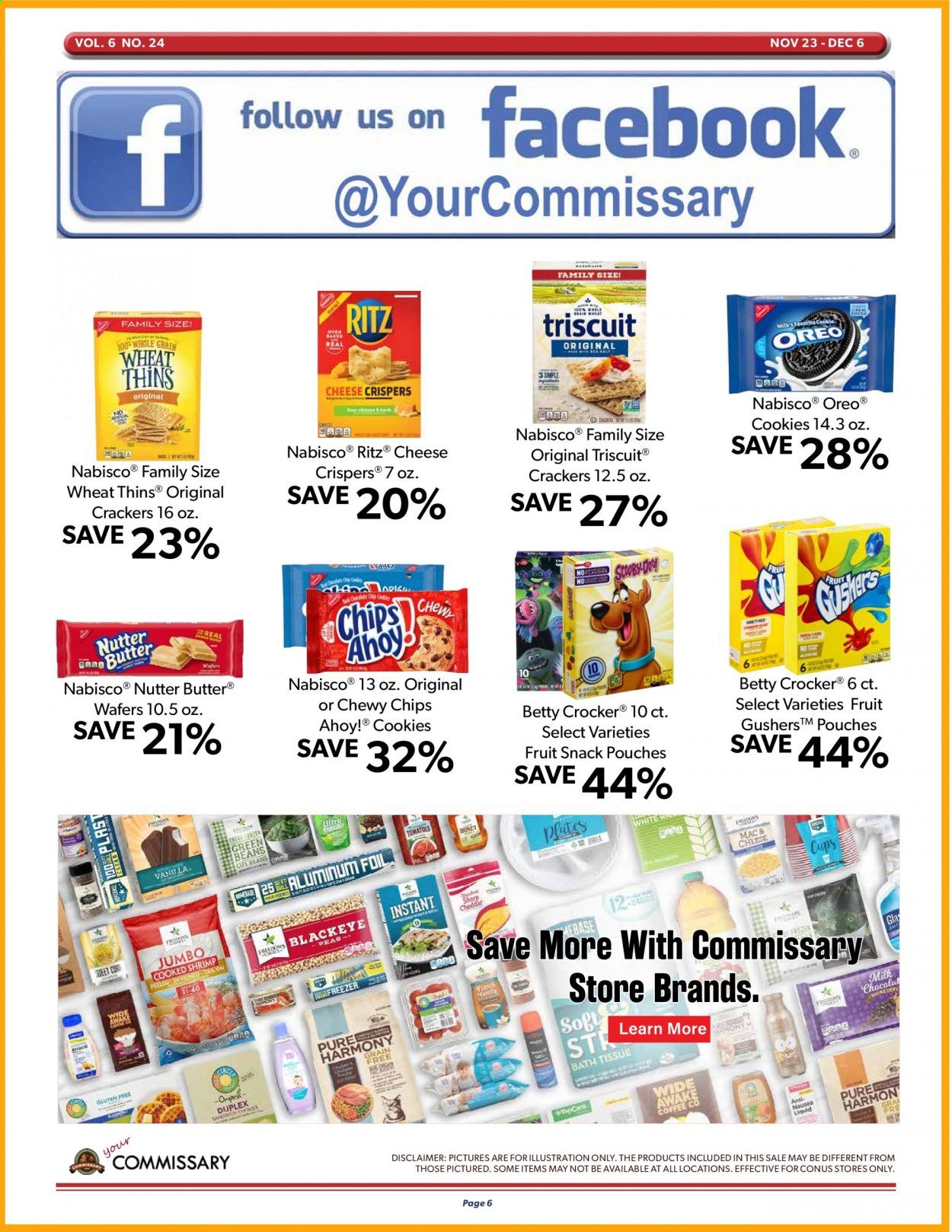 Commissary Weekly Ad Flyer November 23 to December 6