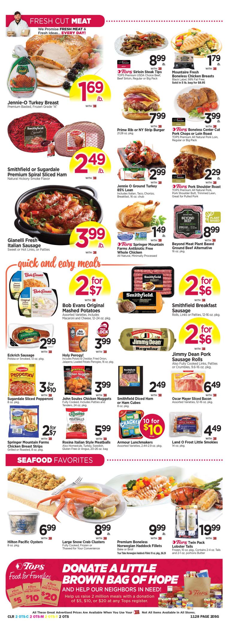 Tops Friendly Markets Thanksgiving Weekly Ad Flyer November 22 to November 28, 2020