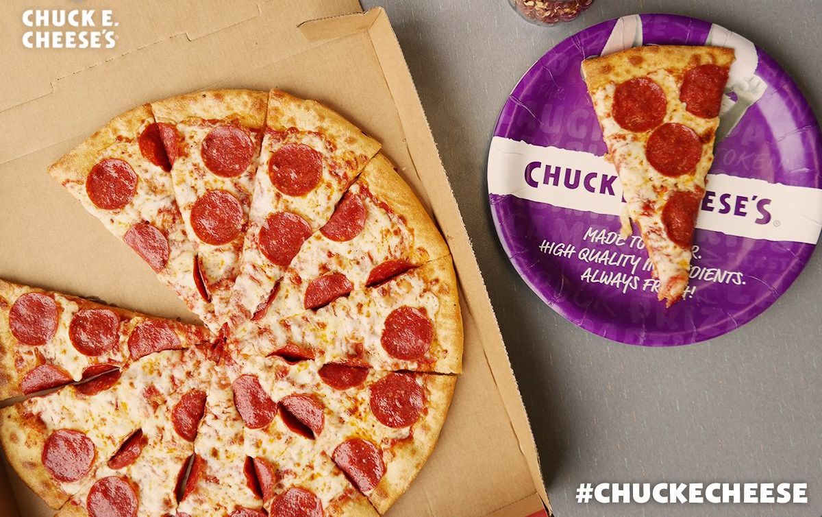 2 for Tuesdays Special Offered In Restaurant at Chuck E. Cheese: Get 2 Large Pizzas for $22 2 for Tuesdays Special Offered In Restaurant at Chuck E. Cheese: Get 2 Large Pizzas for $22