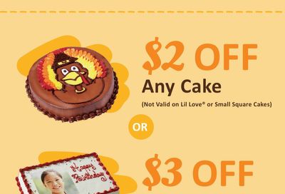 New $2 Off Carvel Cakes and $3 Off Carvel Sheet Cakes Coupons at Carvel