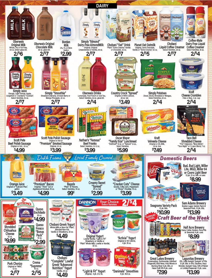 Angelo Caputo's Thanksgiving Ad Flyer November 25 to December 1, 2020