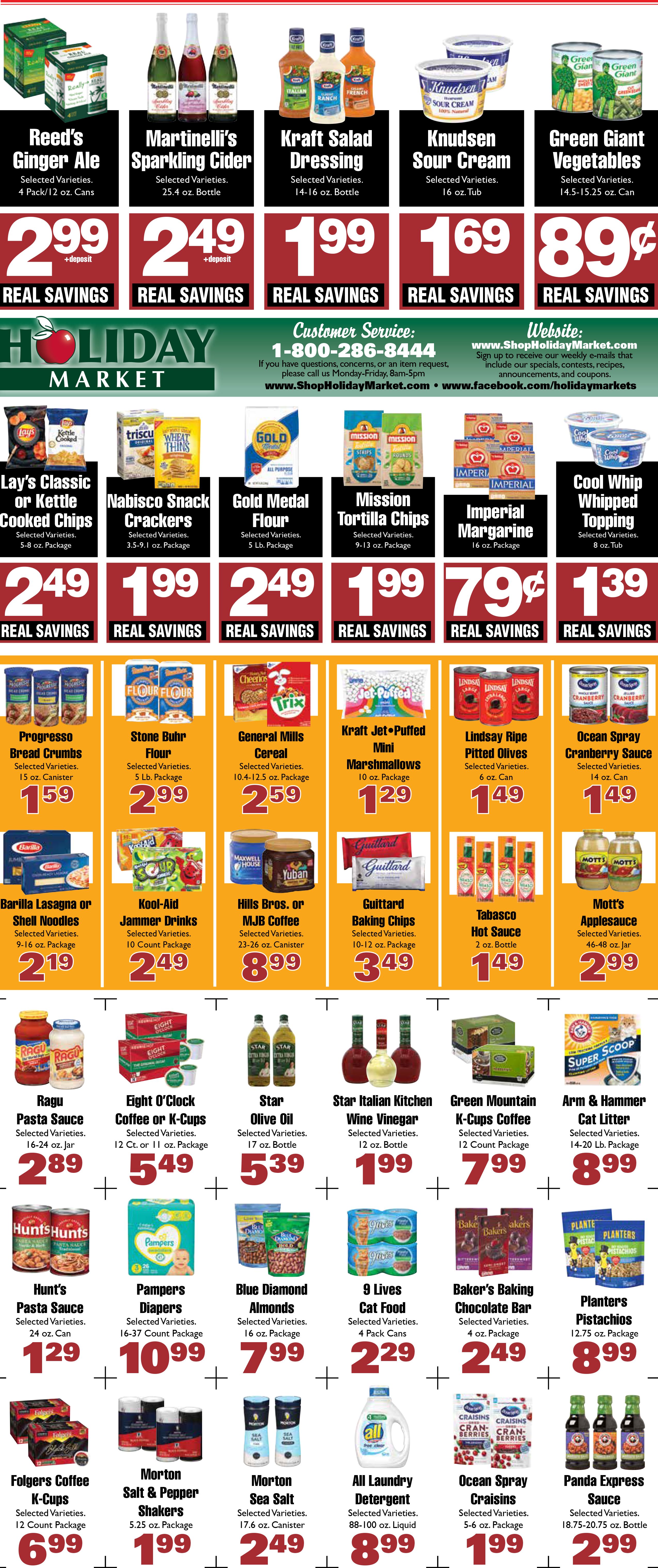 Holiday Market Thanksgiving Ad Flyer November 25 to December 1, 2020