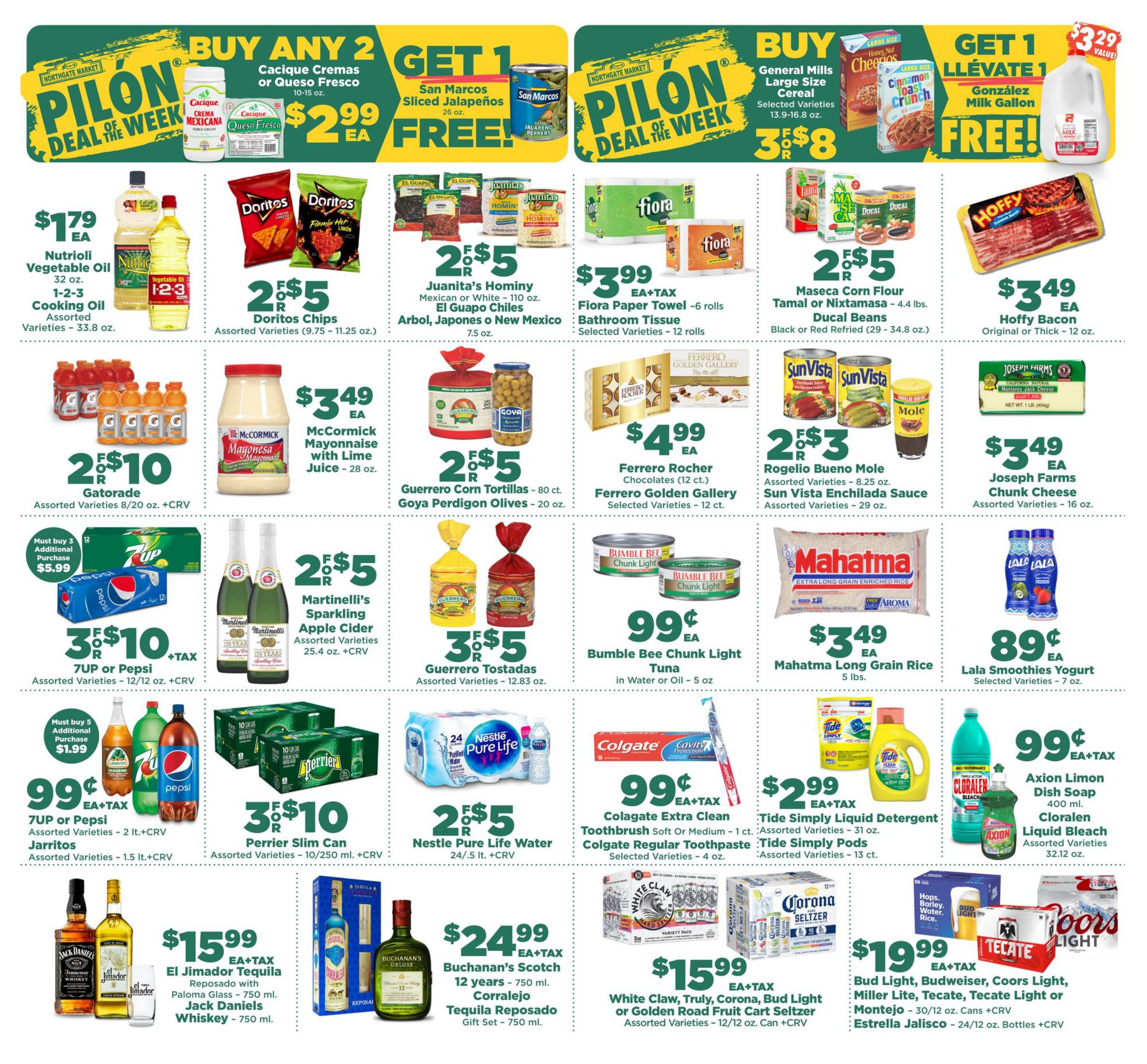 Northgate Market Thanksgiving Ad Flyer November 25 to December 1, 2020