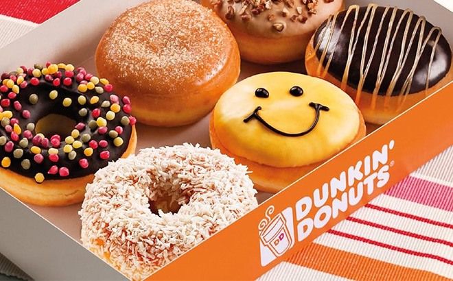 DD Perks Members Check Your Inbox for a Free Half Dozen Donuts With a $12+ Dunkin' Donuts Purchase Using Uber Eats DD Perks Members Check Your Inbox for a Free Half Dozen Donuts With a $12+ Dunkin' Donuts Purchase Using Uber Eats