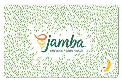 Spend $30 on E-Gift Cards with Jamba and Get $10 in Jamba Reward Cards for Free