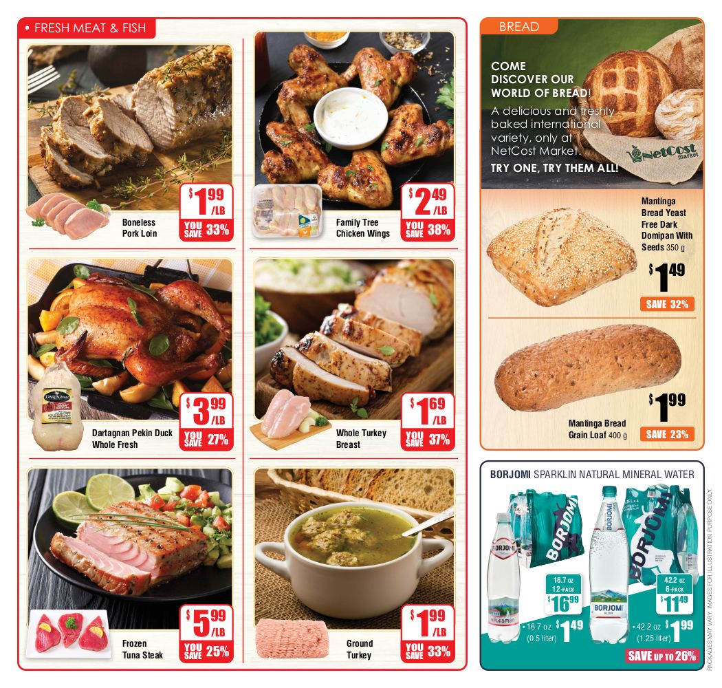 NetCost Thanksgiving Weekly Ad Flyer November 19 to December 2, 2020