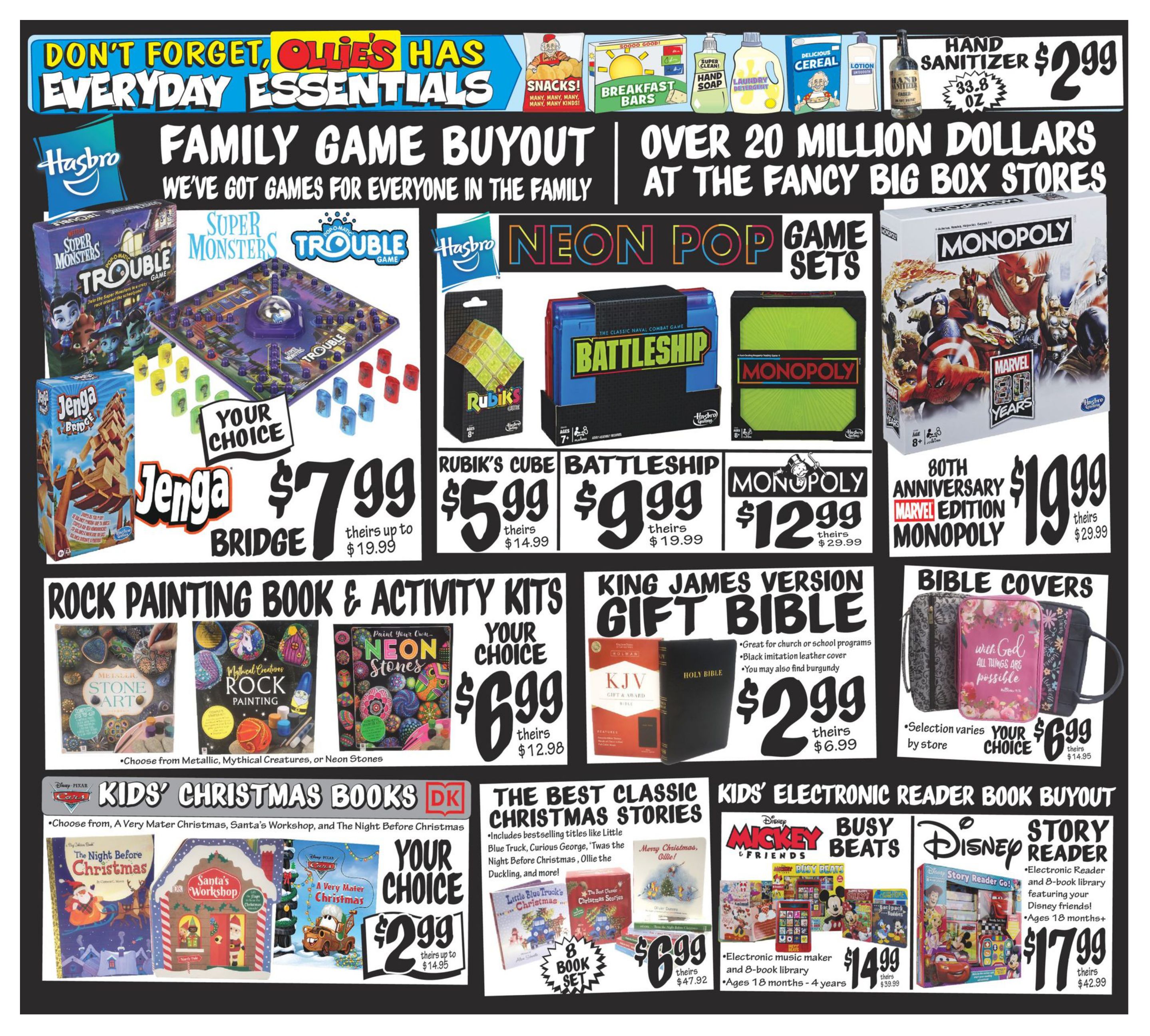 Ollie's Bargain Outlet Thanksgiving Weekly Ad Flyer November 27 to December 2, 2020