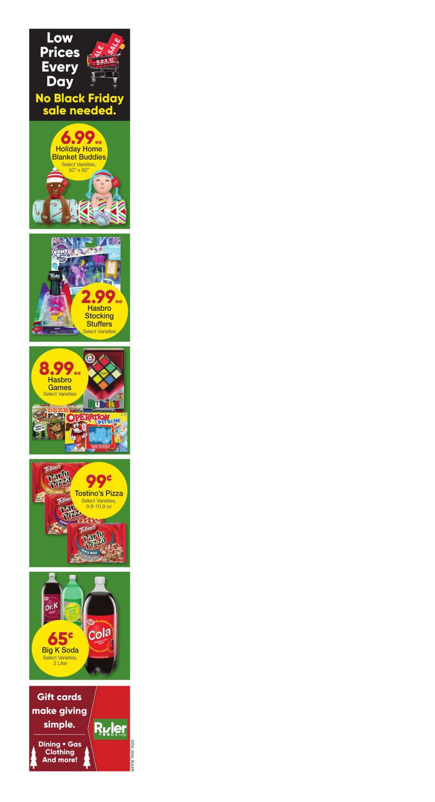 Ruler Foods Thanksgiving Weekly Ad Flyer November 26 to December 2, 2020