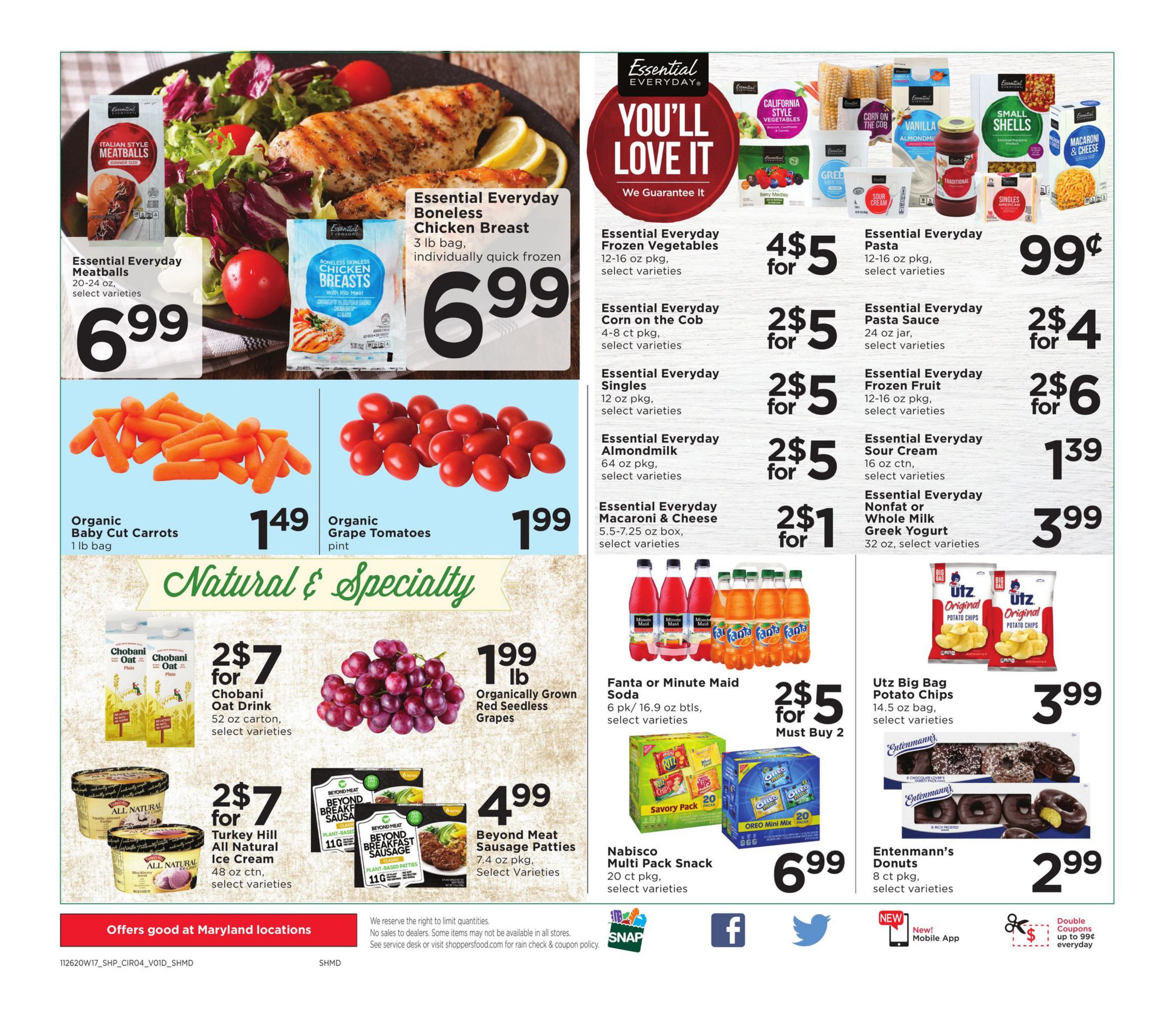 Shoppers Food Thanksgiving Weekly Ad Flyer November 26 to December 2, 2020