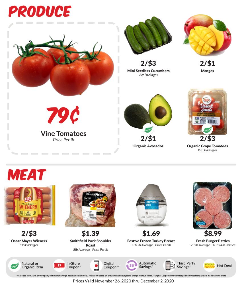 Woodman's Market (IL) Thanksgiving Weekly Ad Flyer November 26 to December 2, 2020