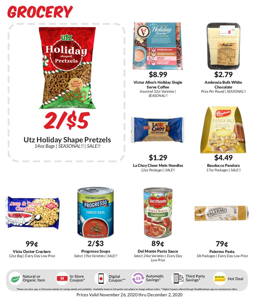 Woodman's Market (WI) TThanksgiving Weekly Ad Flyer November 26 to December 2, 2020