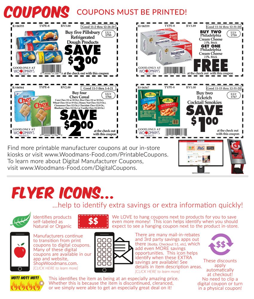 Woodman's Market (WI) TThanksgiving Weekly Ad Flyer November 26 to December 2, 2020