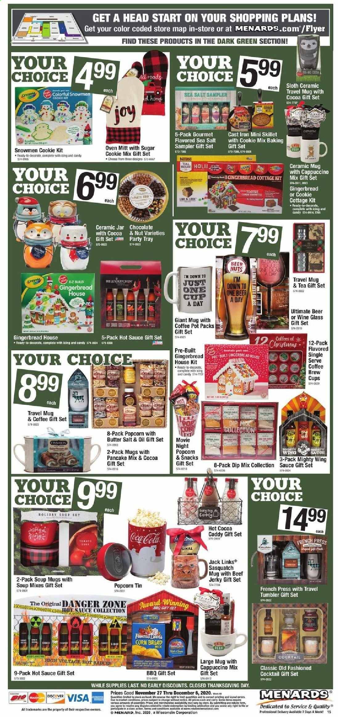 Menards Weekly Ad Flyer November 27 to December 6