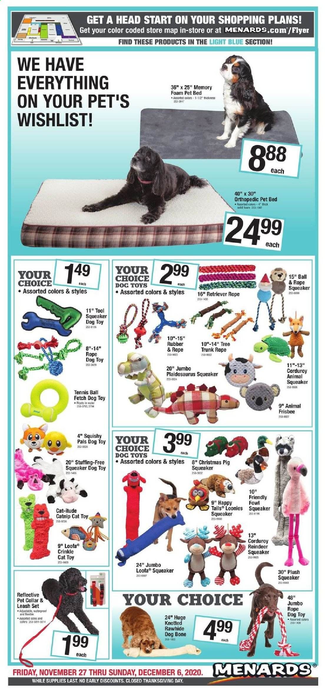 Menards Weekly Ad Flyer November 27 to December 6