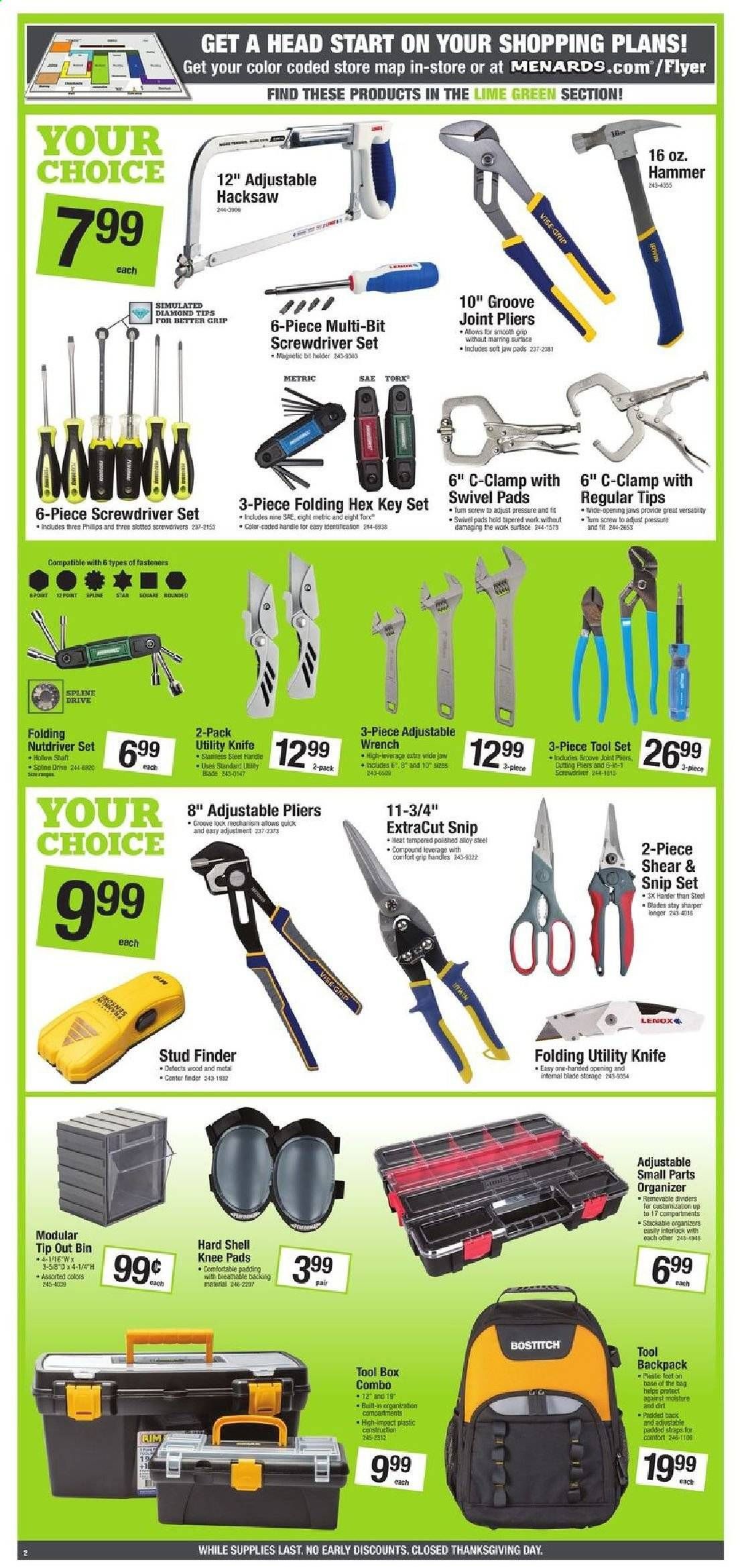 Menards Weekly Ad Flyer November 27 to December 6