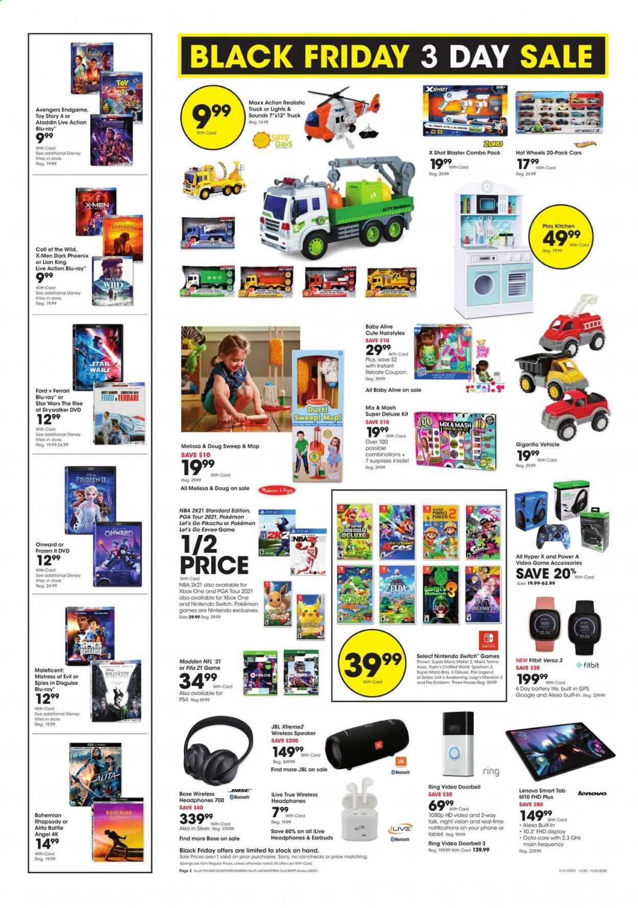 Fred Meyer (DC, DE, NJ, NY, PA, VA) Weekly Ad Flyer November 25 to November 27