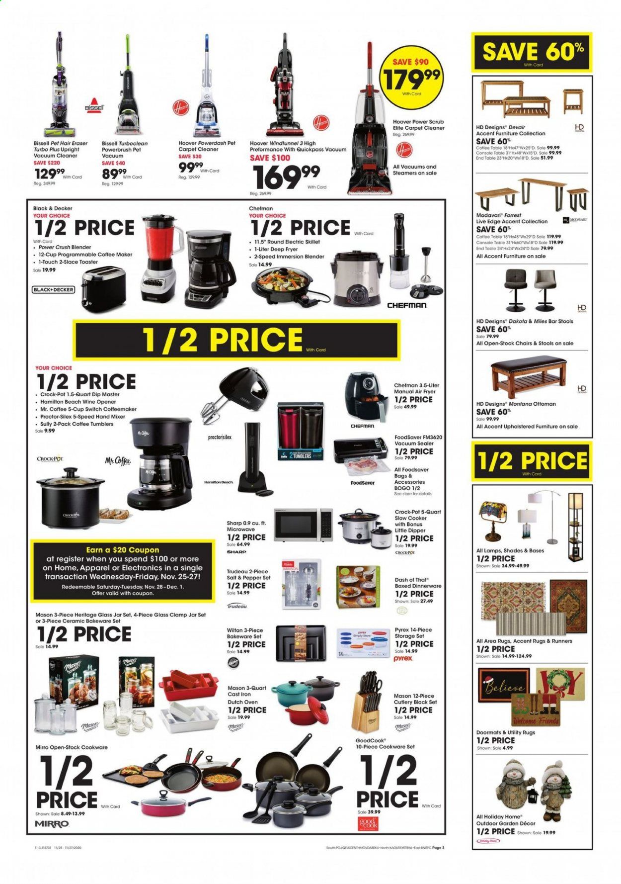 Fred Meyer (DC, DE, NJ, NY, PA, VA) Weekly Ad Flyer November 25 to November 27