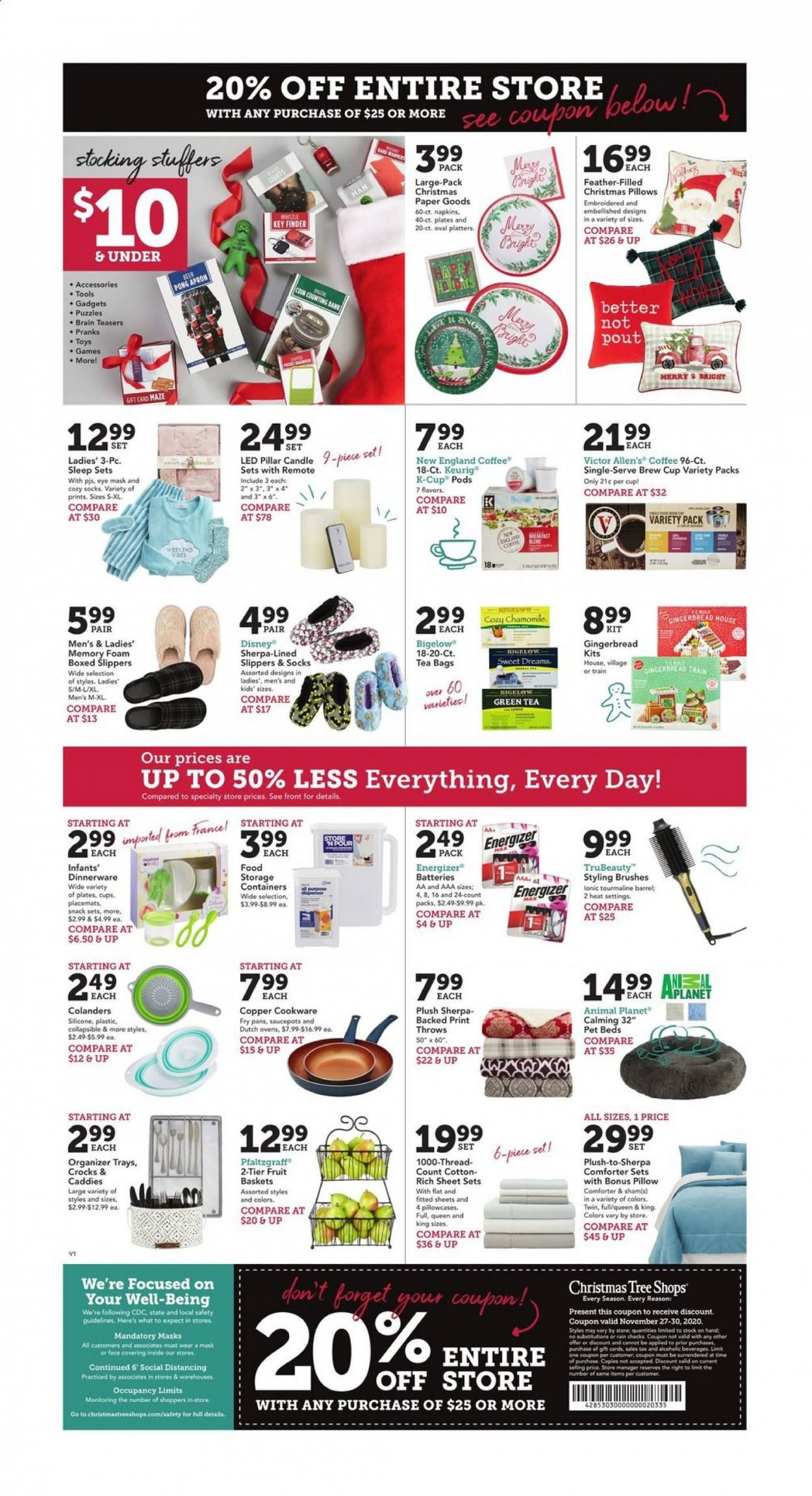 Christmas Tree Shops Weekly Ad Flyer November 27 to November 30
