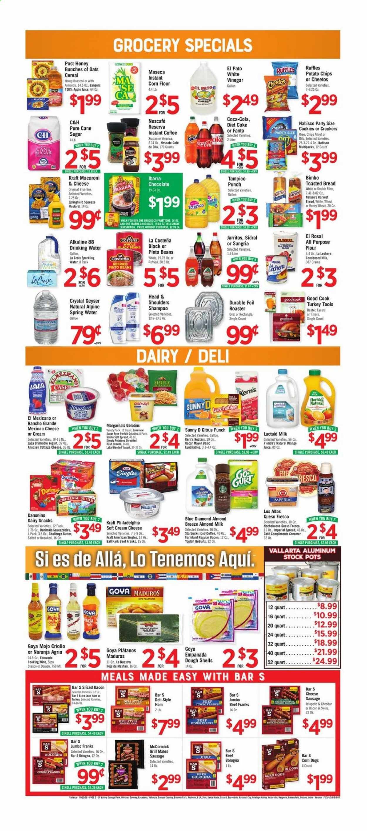 Vallarta (CA) Weekly Ad Flyer November 25 to December 1