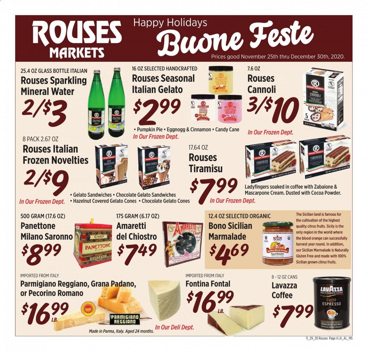 Rouses Markets (AL, LA, MS) Weekly Ad Flyer November 25 to November 30