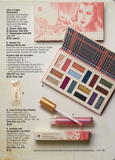 Avon Weekly Ad Flyer November 24 to December 7