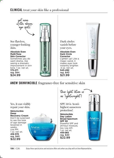 Avon Weekly Ad Flyer November 24 to December 7