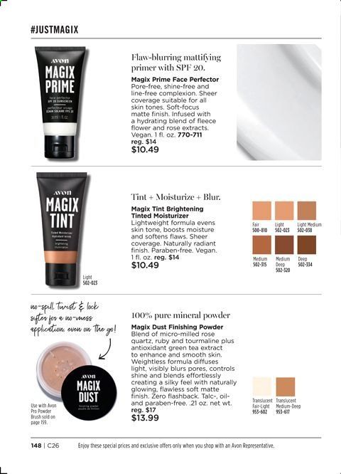 Avon Weekly Ad Flyer November 24 to December 7