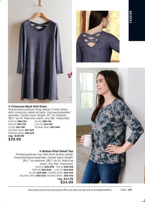Avon Weekly Ad Flyer November 24 to December 7