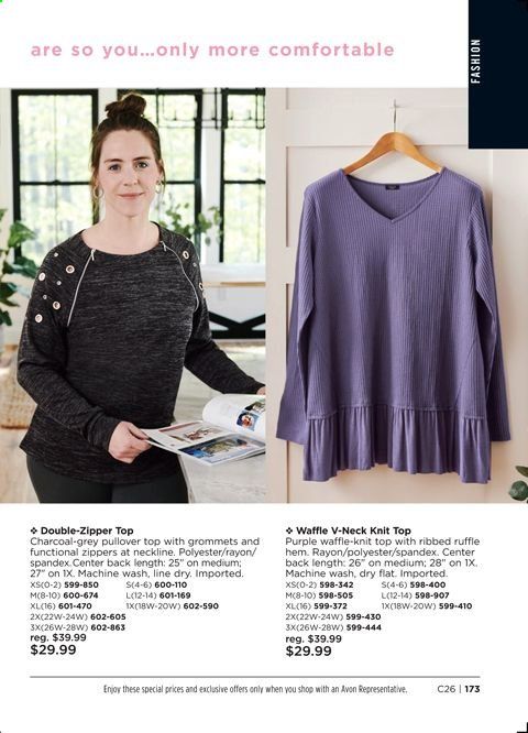 Avon Weekly Ad Flyer November 24 to December 7