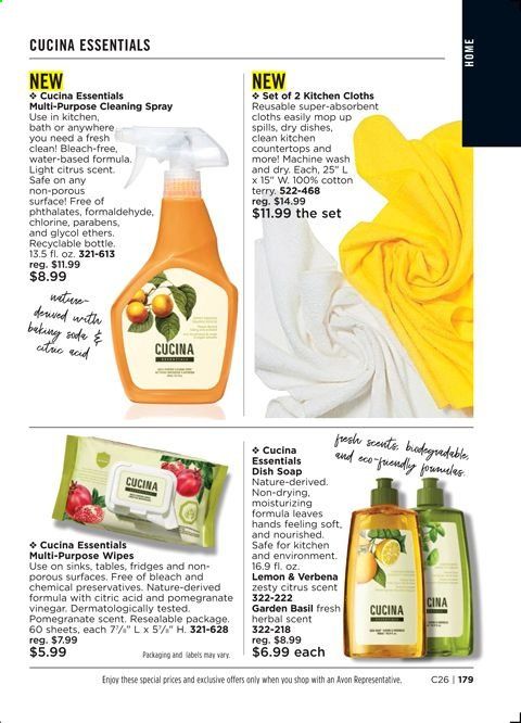 Avon Weekly Ad Flyer November 24 to December 7