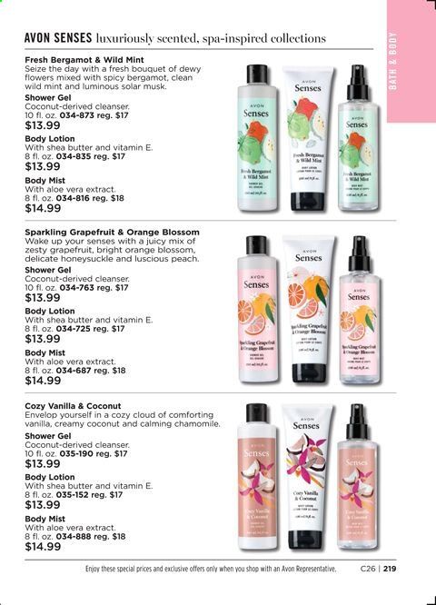 Avon Weekly Ad Flyer November 24 to December 7