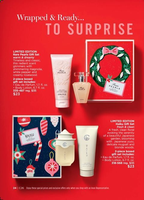 Avon Weekly Ad Flyer November 24 to December 7