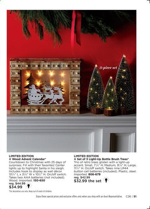 Avon Weekly Ad Flyer November 24 to December 7