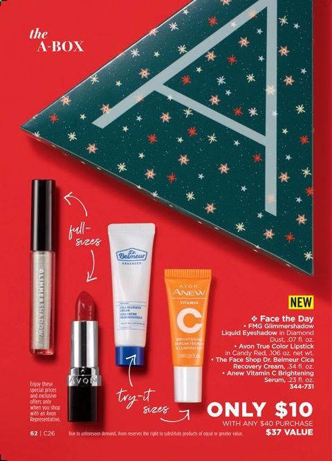 Avon Weekly Ad Flyer November 24 to December 7
