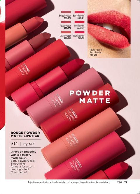 Avon Weekly Ad Flyer November 24 to December 7