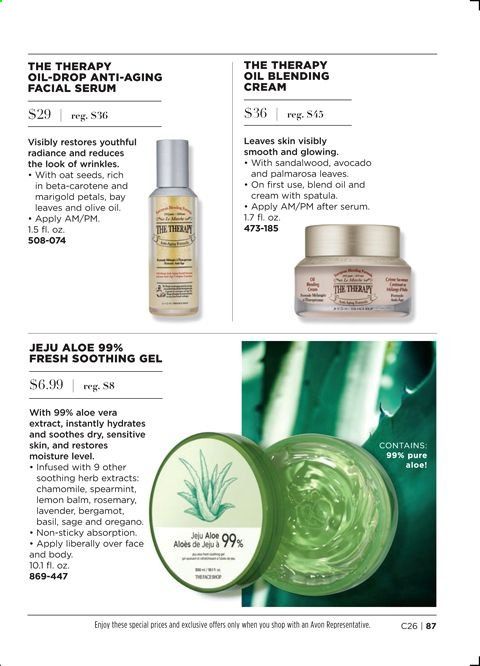 Avon Weekly Ad Flyer November 24 to December 7