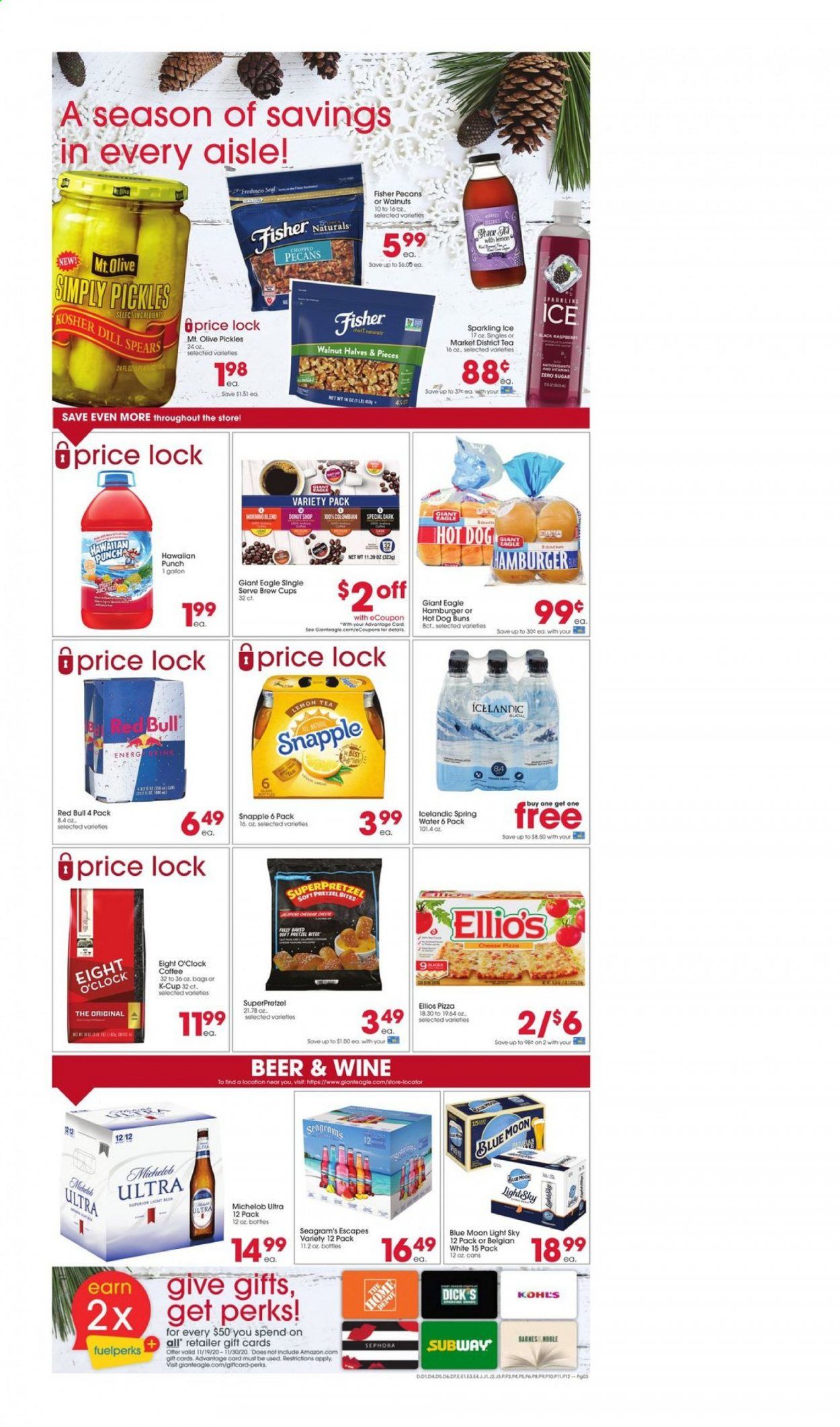 Giant Eagle (IN, MD, OH, PA, WV) Weekly Ad Flyer November 26 to December 2