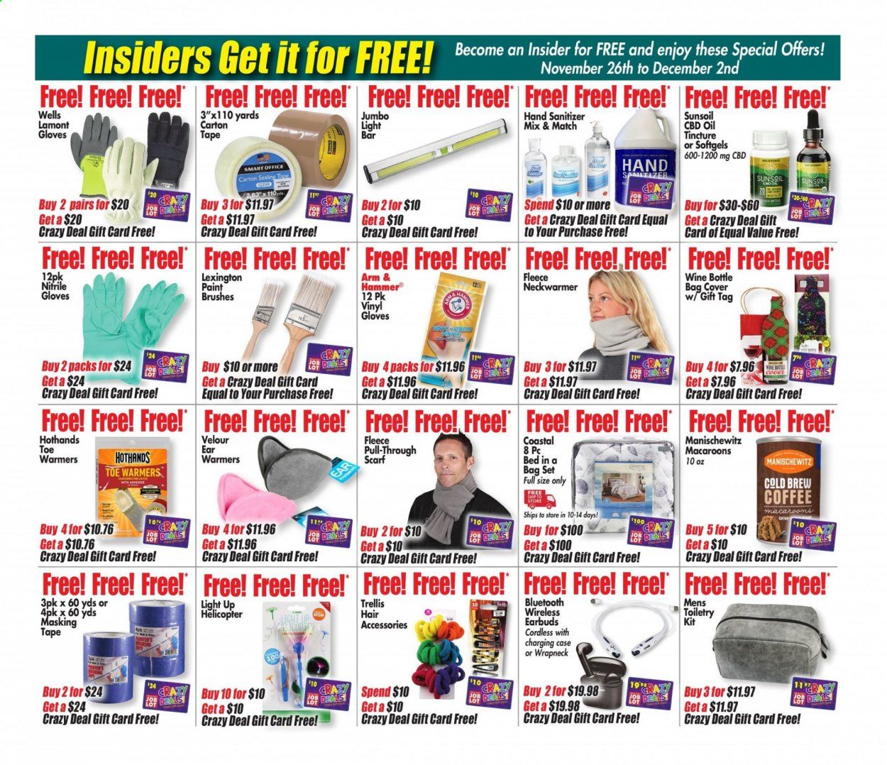 Ocean State Job Lot Weekly Ad Flyer November 26 to December 2