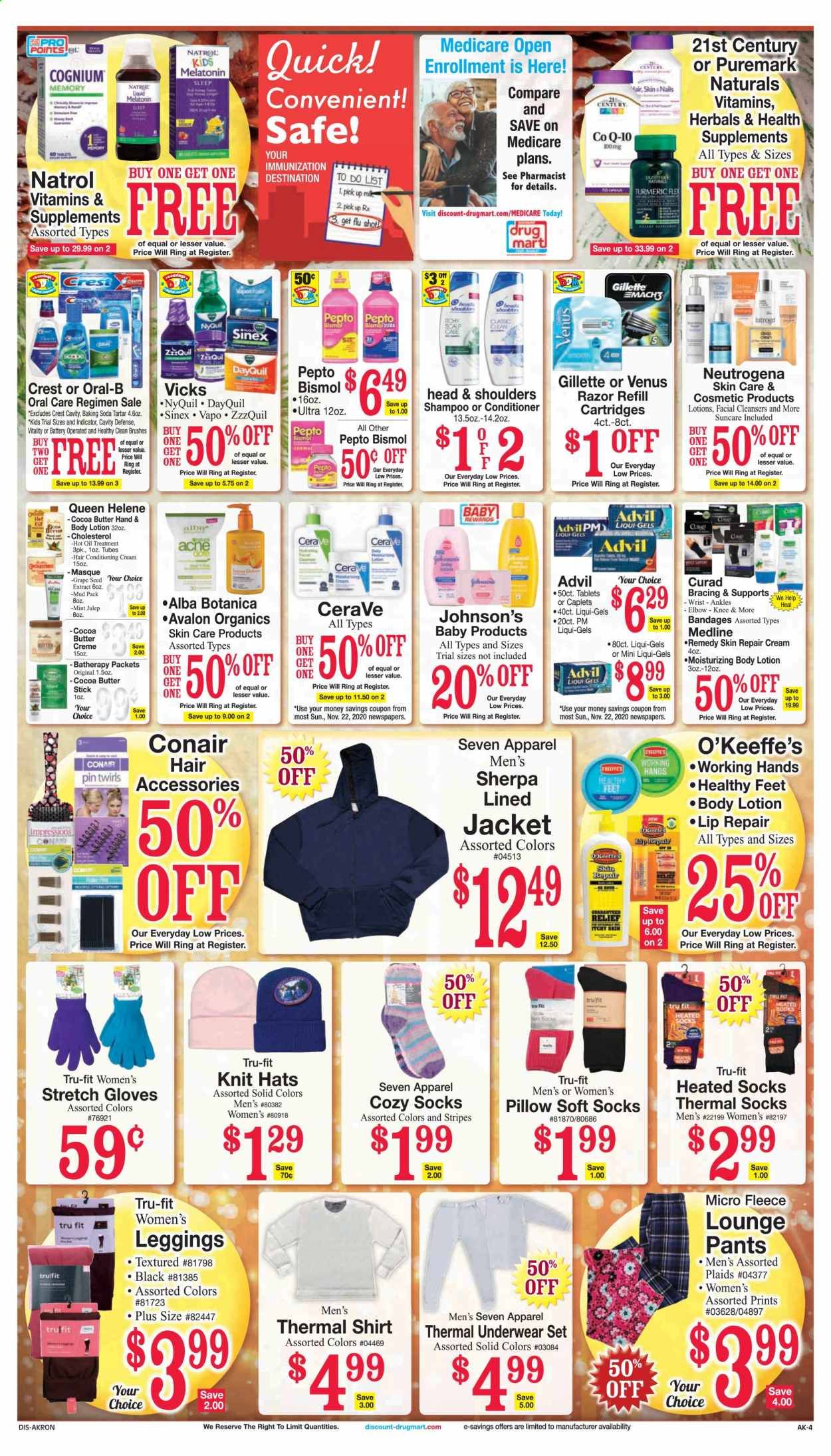 Discount Drug Mart (OH) Weekly Ad Flyer November 25 to December 1