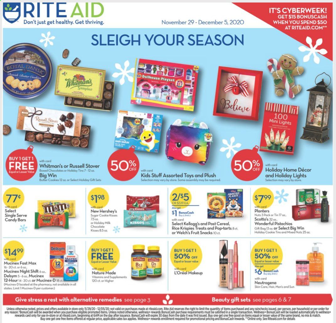 RITE AID Weekly Ad Flyer November 29 to December 5