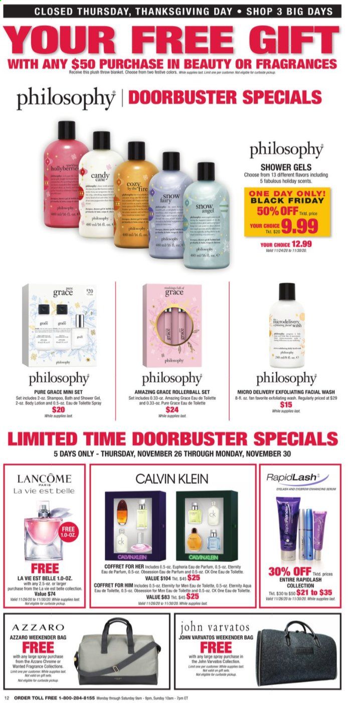Boscov's Weekly Ad Flyer November 25 to November 29