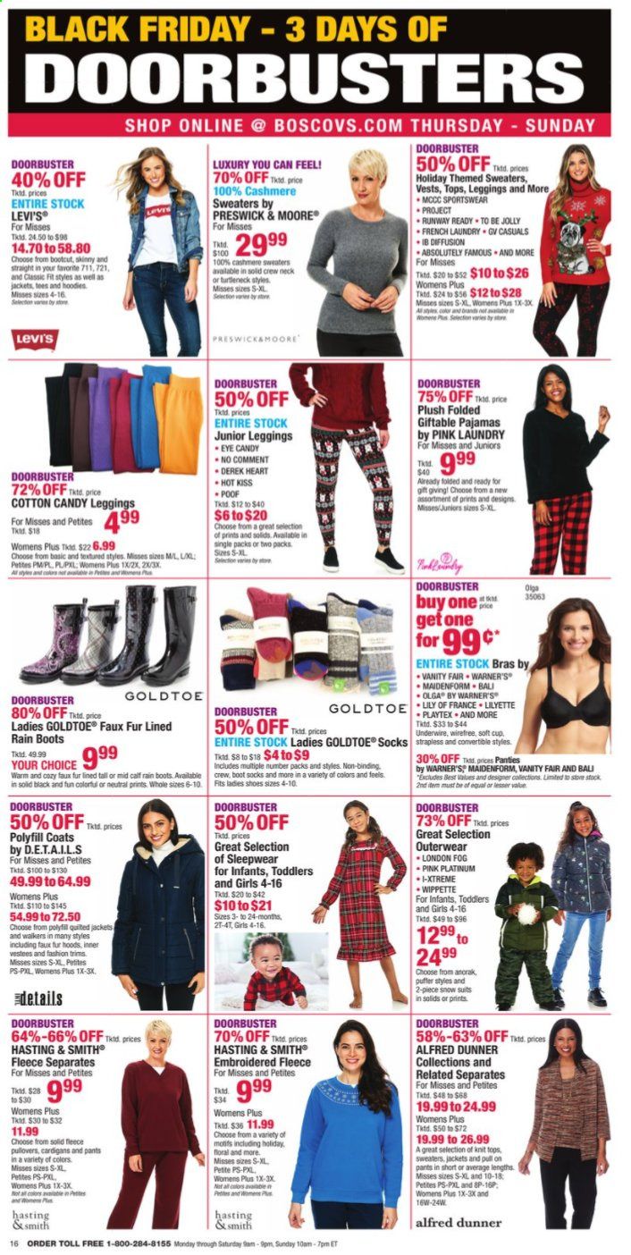 Boscov's Weekly Ad Flyer November 25 to November 29