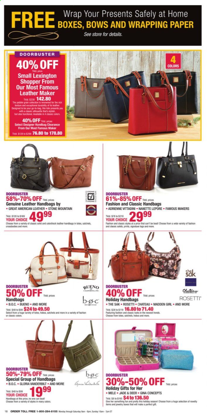 Boscov's Weekly Ad Flyer November 25 to November 29