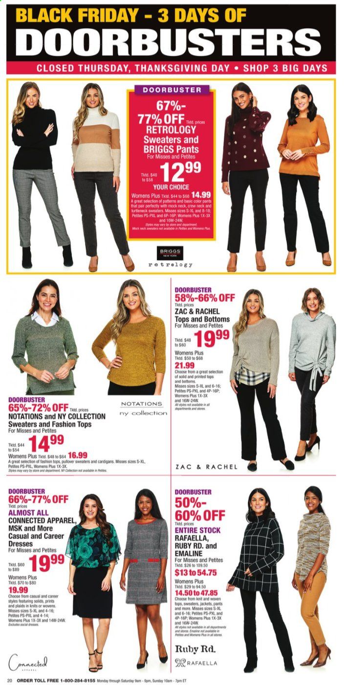 Boscov's Weekly Ad Flyer November 25 to November 29