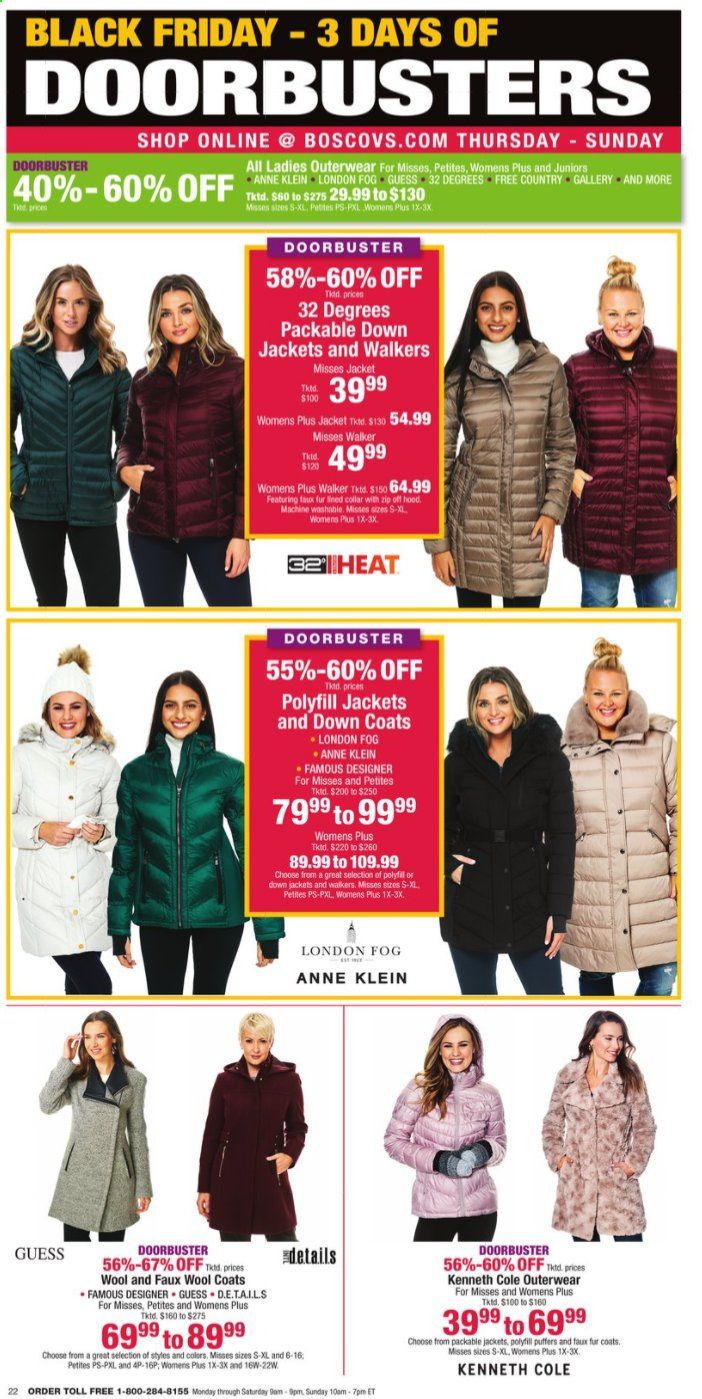 Boscov's Weekly Ad Flyer November 25 to November 29